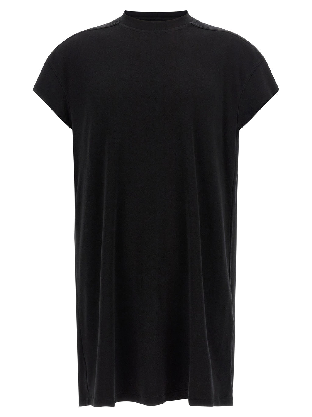 Rick Owens Black Cotton T-Shirt