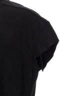 Rick Owens Black Cotton T-Shirt