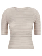 Issey Miyake Beige Polyester Blouse