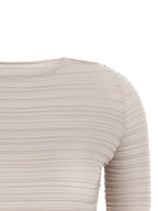 Issey Miyake Beige Polyester Blouse