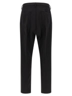 Rick Owens Black Cotton Casual Pants