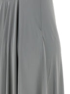 Eres Silver Polyamide Long Dress