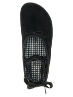 Birkenstock Black Suede Leather Ballet Flats