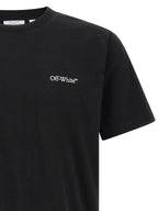 Off-White Black Cotton T-Shirt