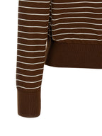 A.P.C. Brown Cotton Cardigan