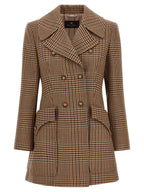 Etro Brown Wool Coat