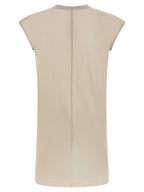 Rick Owens Beige Cotton T-Shirt