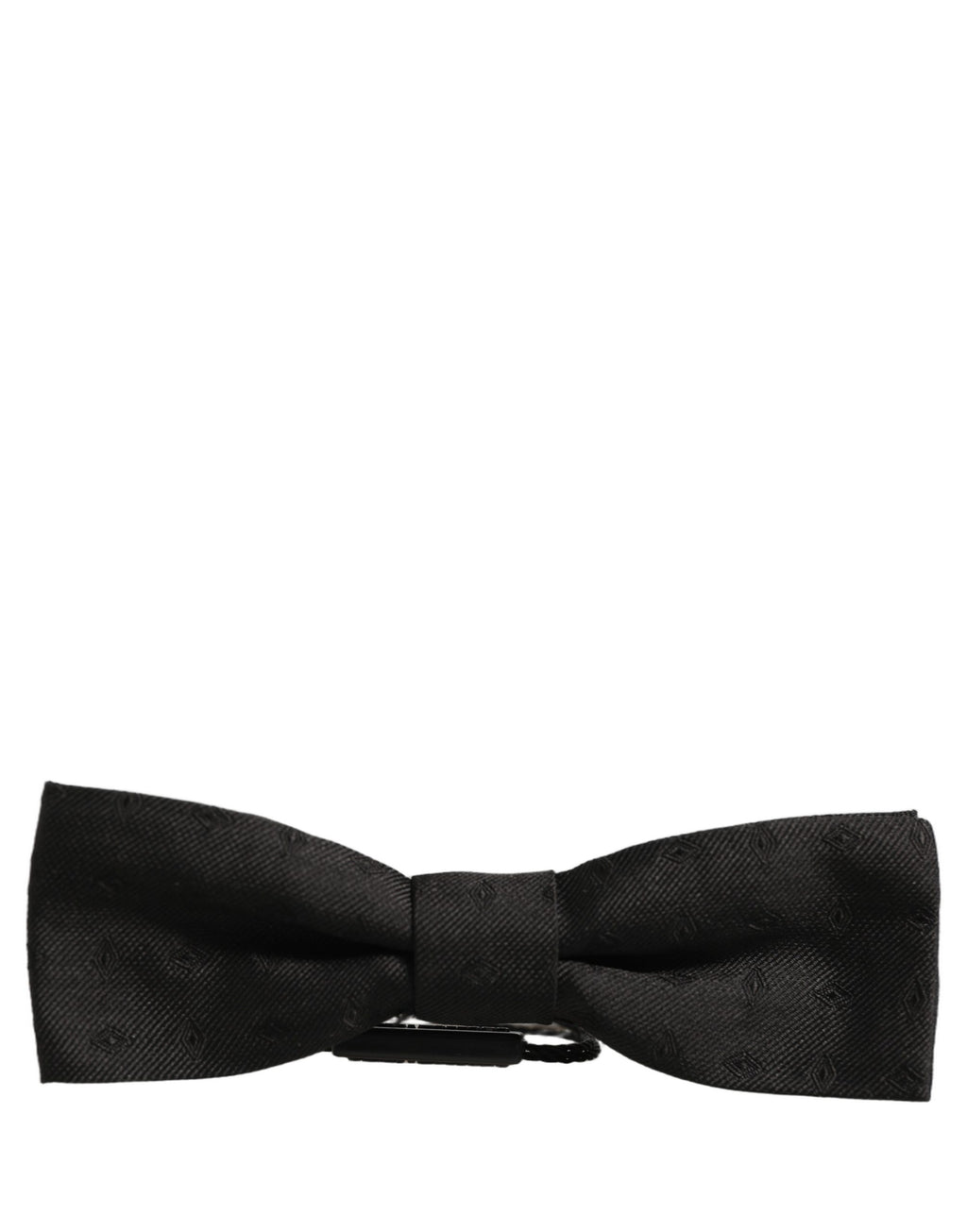 Dolce & Gabbana Men Black 100% Silk Adjustable Neck Papillon Bow Tie