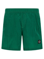 Stone Island Bicolor Polyamide Swim Shorts
