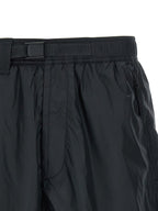 Stone Island Blue Polyamide Bermuda Shorts