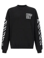 Off-White Black Cotton Sweatshirt