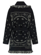 Alanui Black Cashmere Cardigan