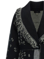 Alanui Black Cashmere Cardigan