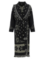 Alanui Black Virgin Wool Coat