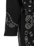 Alanui Black Virgin Wool Coat