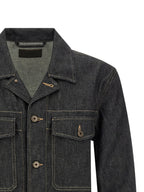 Lemaire Blue Cotton Denim Jacket
