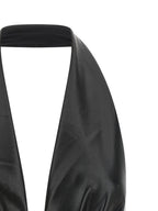 The Andamane Black Polyester Bodysuit