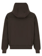 Brunello Cucinelli Brown Polyamide Full-Length Jacket