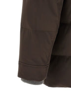 Brunello Cucinelli Brown Polyamide Parka