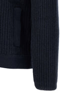 Brunello Cucinelli Blue Cashmere Cardigan