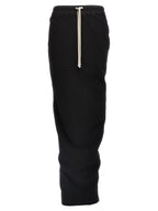 DRKSHDW Black Cotton Mini Skirt