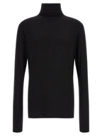 Thom Krom Black Viscose Cardigan