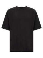 Thom Krom Black Cotton T-Shirt