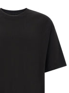 Thom Krom Black Cotton T-Shirt