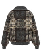 Brunello Cucinelli Gray Fabric Cardigan