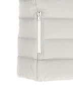 Brunello Cucinelli Gray Polyester Sleeveless Jacket