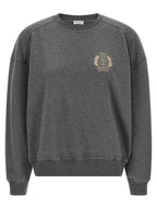 Brunello Cucinelli Gray Cotton Sweatshirt