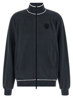 Brunello Cucinelli Blue Cotton Sweatshirt