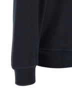 Brunello Cucinelli Blue Cashmere Sweatshirt