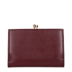 Jil Sander Red Leather Wallet