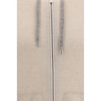 Brunello Cucinelli Beige Cashmere Sweatshirt