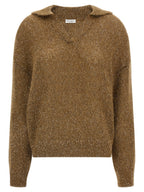 Brunello Cucinelli Brown Polyamide Polo Shirt