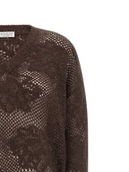 Brunello Cucinelli Brown Nylon Cardigan