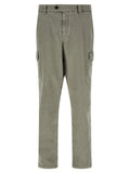 Brunello Cucinelli Bicolor Cotton Cargo Pants
