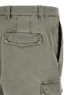 Brunello Cucinelli Bicolor Cotton Cargo Pants