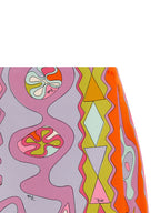 Emilio Pucci Multicolor Silk Long Skirt