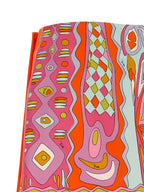 Emilio Pucci Multicolor Silk Long Skirt