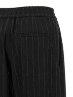 Brunello Cucinelli Blue Virgin Wool Casual Pants
