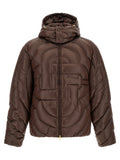 Casablanca Brown Polyamide Full-Length Jacket