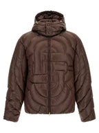 Casablanca Brown Polyamide Full-Length Jacket
