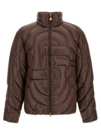 Casablanca Brown Polyamide Full-Length Jacket