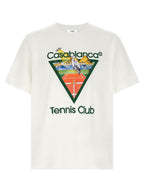 Casablanca White Organic Cotton T-Shirt