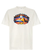 Casablanca White Organic Cotton T-Shirt