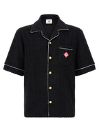 Casablanca Black Cotton Pattern Shirt