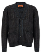 Missoni Blue Viscose Cardigan