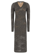 Brunello Cucinelli Gray Nylon Casual Dress